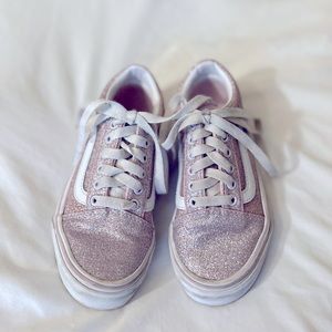 Girls Glitter Vans